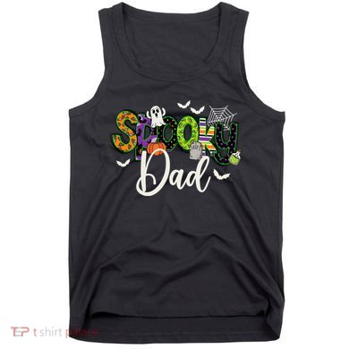 Halloween Spooky Dad Funny Family Matching Tank Top