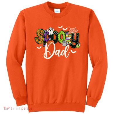 Halloween Spooky Dad Funny Family Matching Sweatshirt