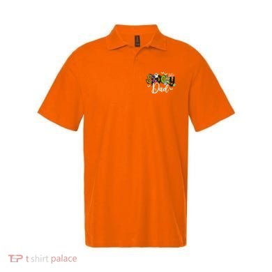 Halloween Spooky Dad Funny Family Matching Polo