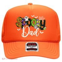 Halloween Spooky Dad Funny Family Matching Hat thumb 0