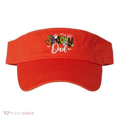 Halloween Spooky Dad Funny Family Matching Visor