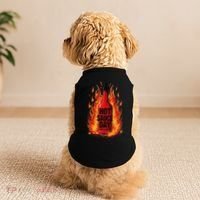 Hot Sauce Day Burn Baby Burn Passionate Fire Doggie Tank thumb 2