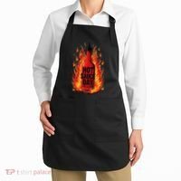 Hot Sauce Day Burn Baby Burn Passionate Fire Apron thumb 2