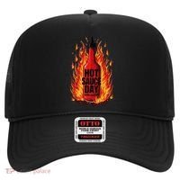 Hot Sauce Day Burn Baby Burn Passionate Fire Hat thumb 0