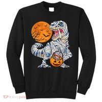 Halloween Shirts Dinosaur T Rex Mummy Pumpkin Sweatshirt thumb 0