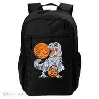 Halloween Shirts Dinosaur T Rex Mummy Pumpkin Backpack thumb 0