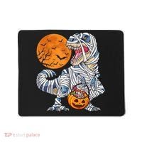 Halloween Shirts Dinosaur T Rex Mummy Pumpkin Mousepad thumb 0