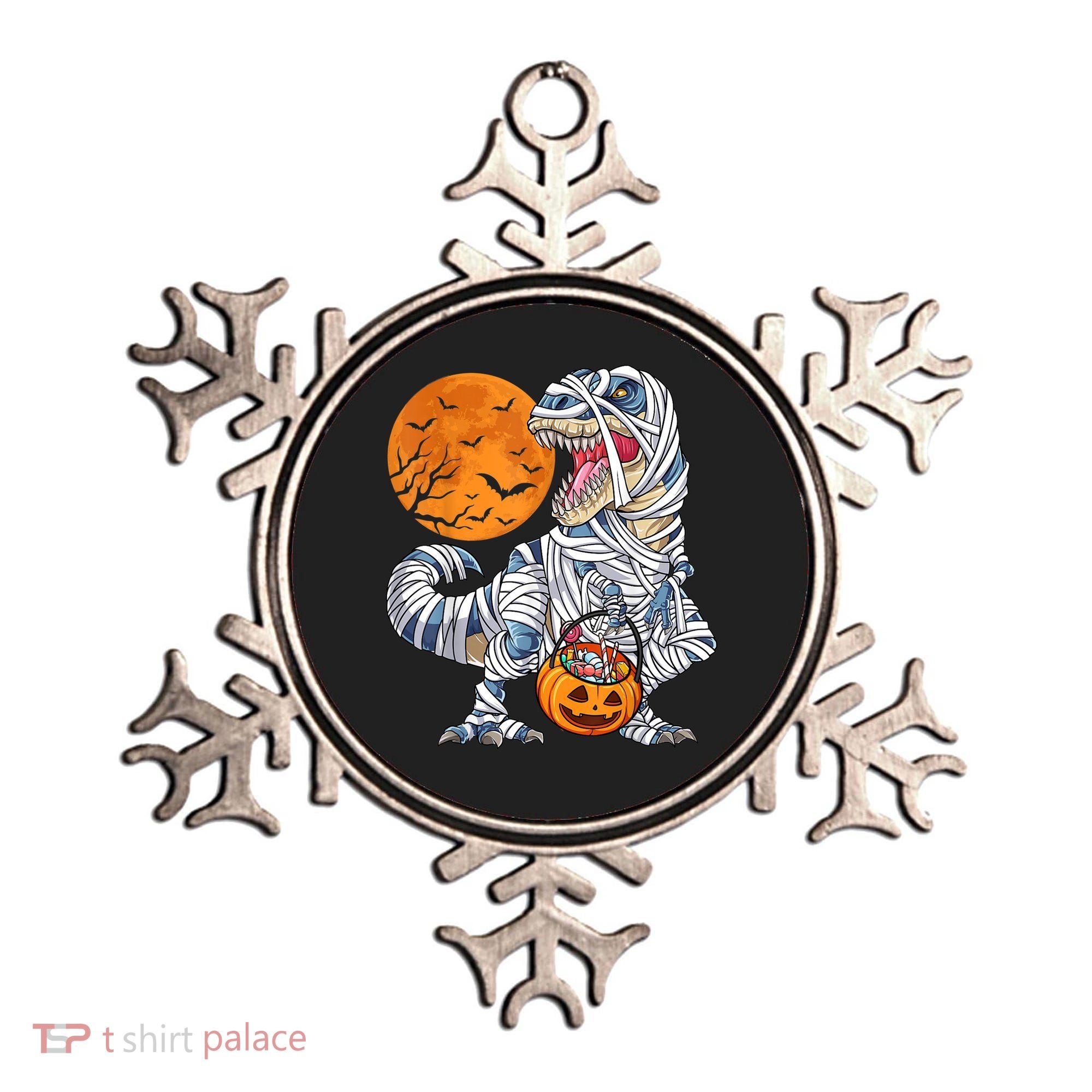 Halloween Shirts Dinosaur T Rex Mummy Pumpkin Ornament