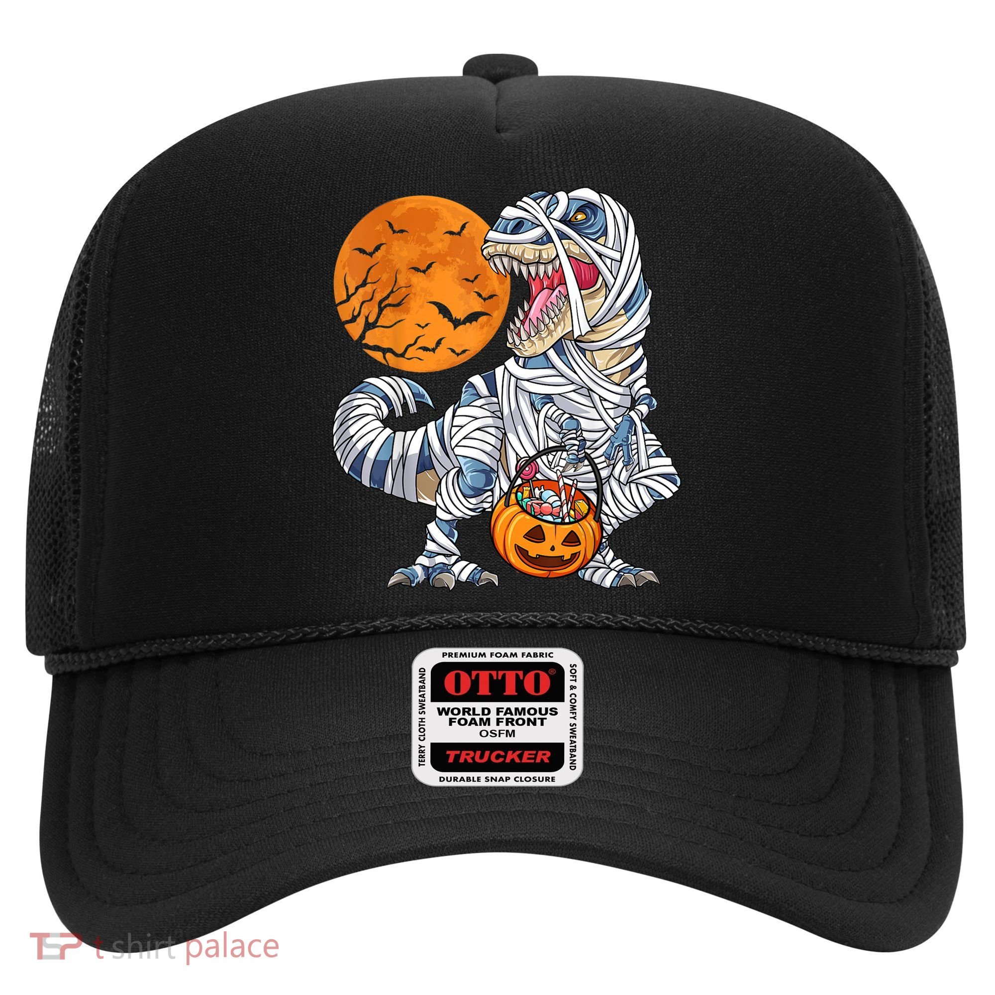 Halloween Shirts Dinosaur T Rex Mummy Pumpkin Hat