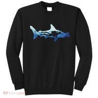 Hammerhead Shark Diver Ocean Sweatshirt thumb 0
