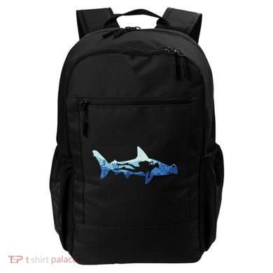 Hammerhead Shark Diver Ocean Backpack