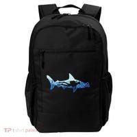 Hammerhead Shark Diver Ocean Backpack thumb 0