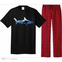 Hammerhead Shark Diver Ocean Pajama Set thumb 0