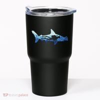 Hammerhead Shark Diver Ocean Tumbler thumb 0