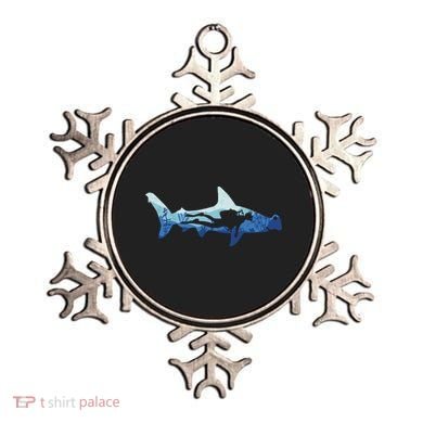 Hammerhead Shark Diver Ocean Ornament