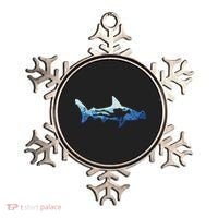 Hammerhead Shark Diver Ocean Ornament thumb 0