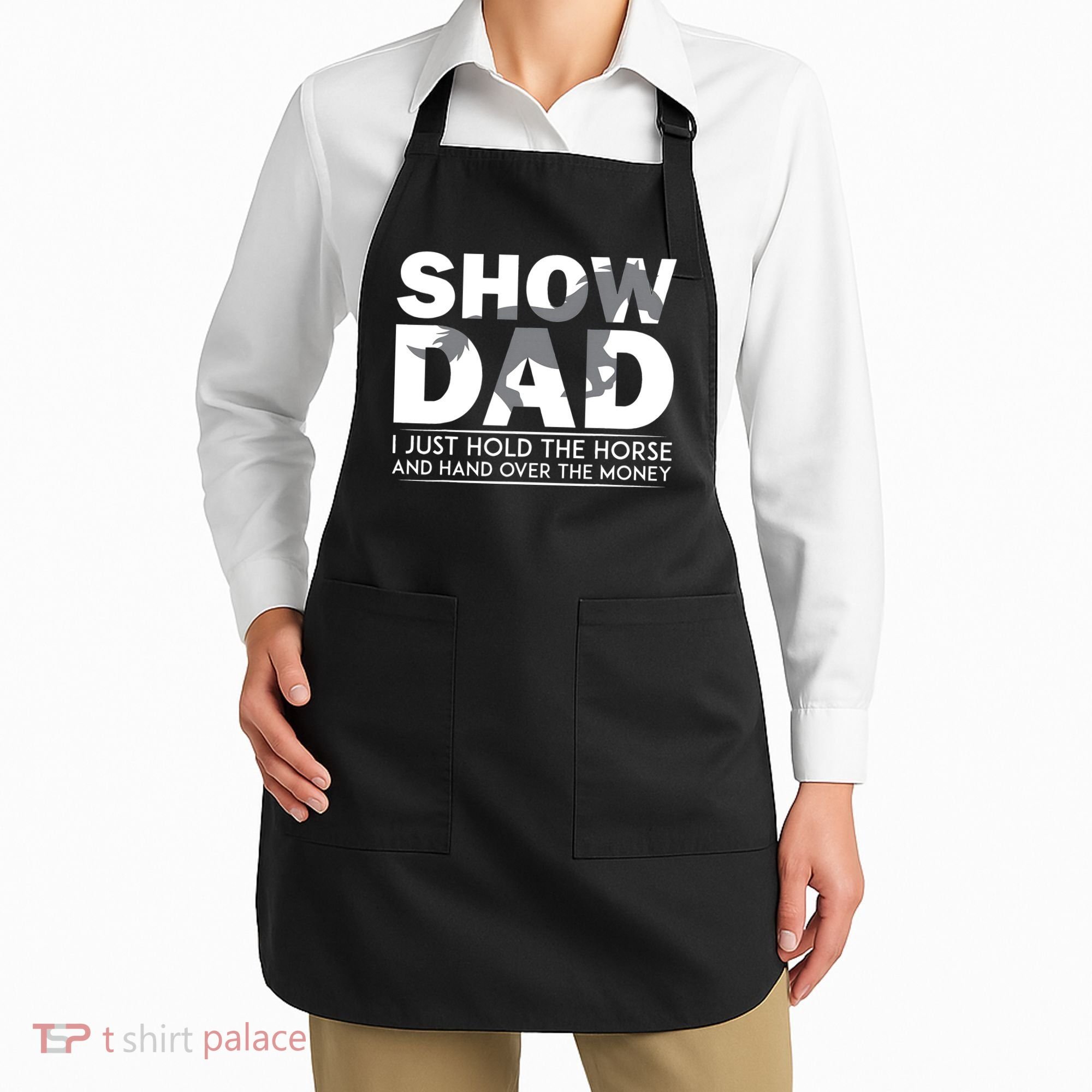 Horse Show Dad Father's Day Apron
