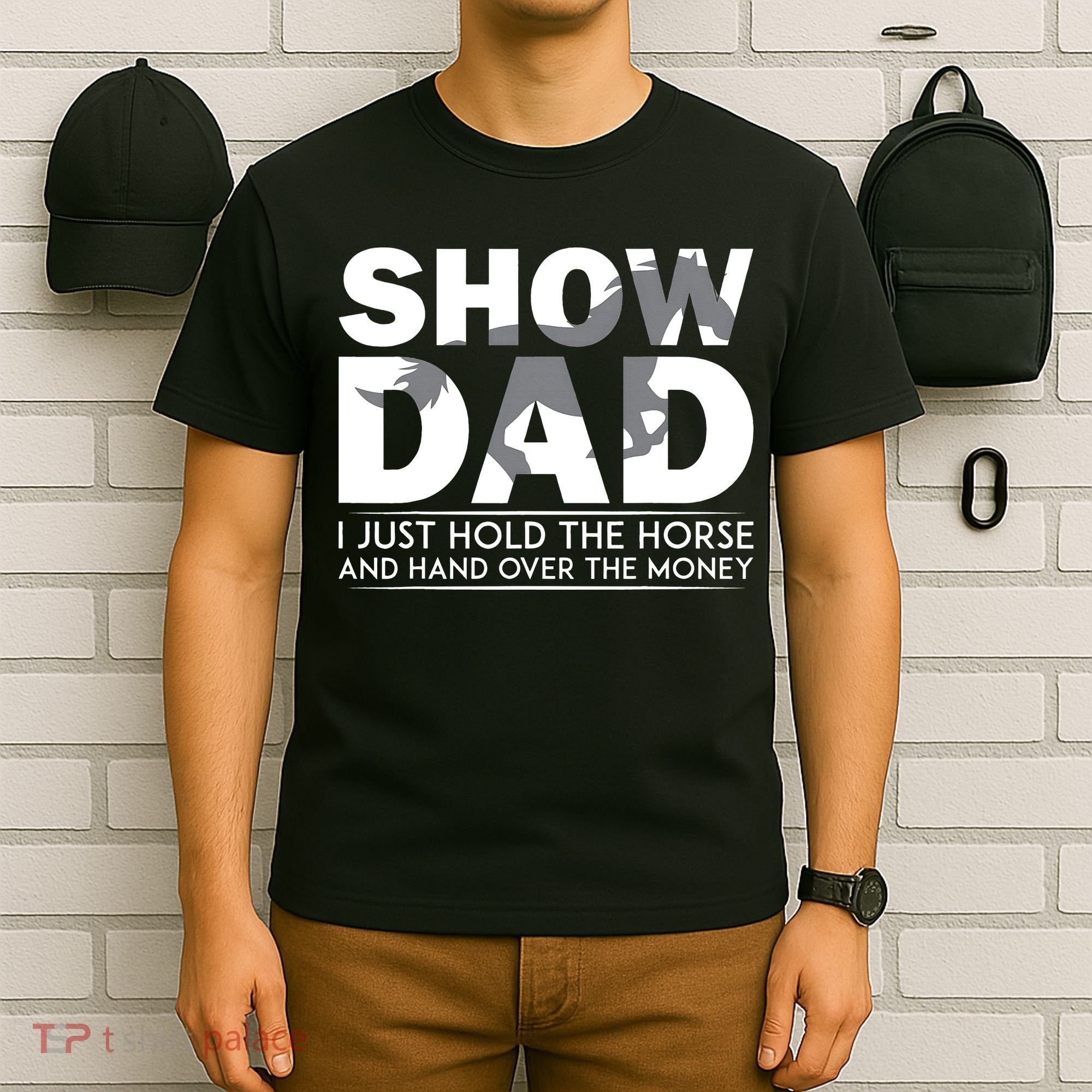 Horse Show Dad Father's Day T-Shirt