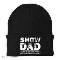 Horse Show Dad Father's Day Beanie thumb 0