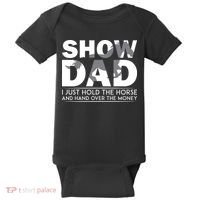 Horse Show Dad Father's Day Baby Bodysuit thumb 0