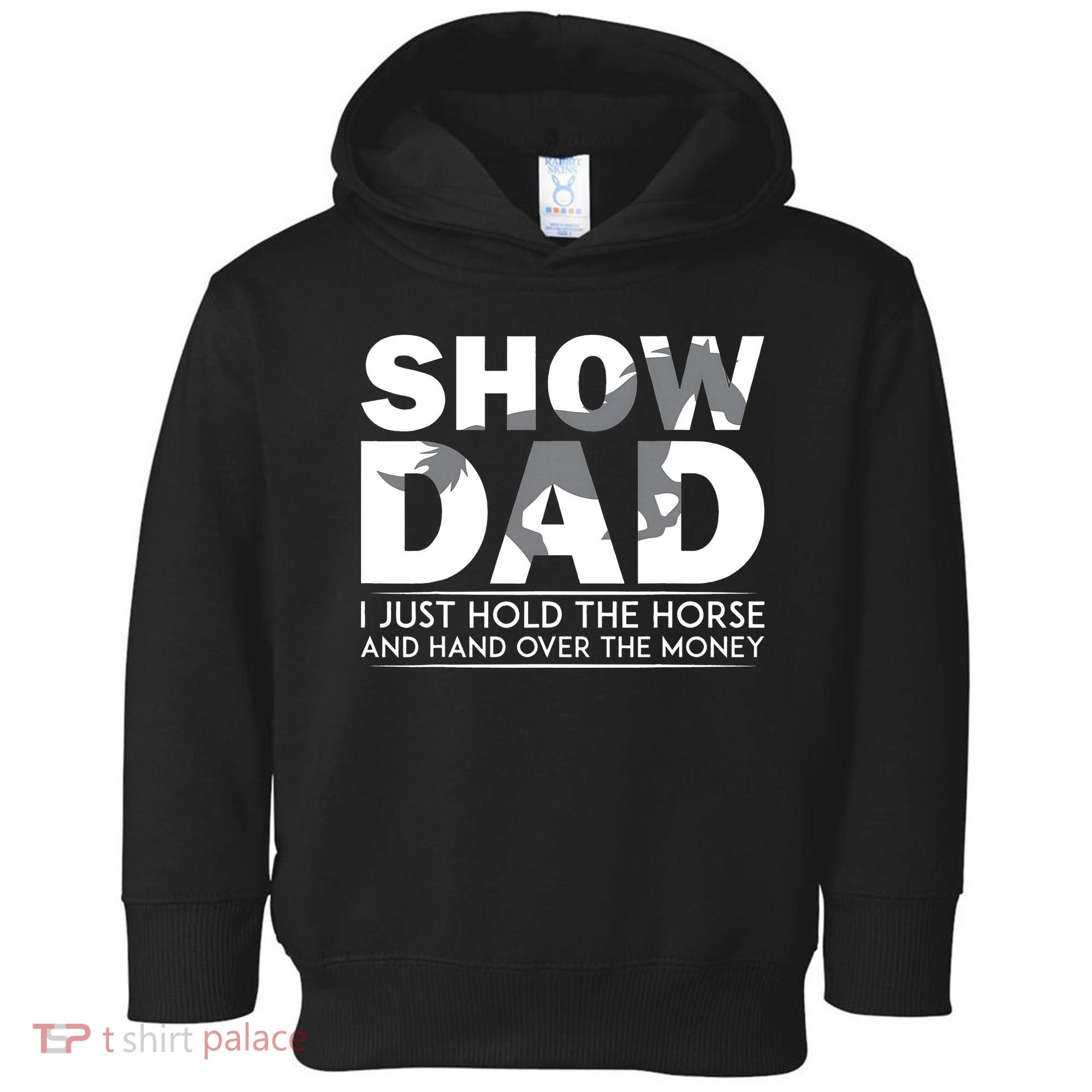Horse Show Dad Father's Day Toddler Hoodie