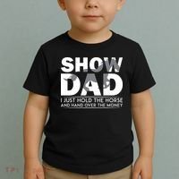 Horse Show Dad Father's Day Toddler T-Shirt thumb 2