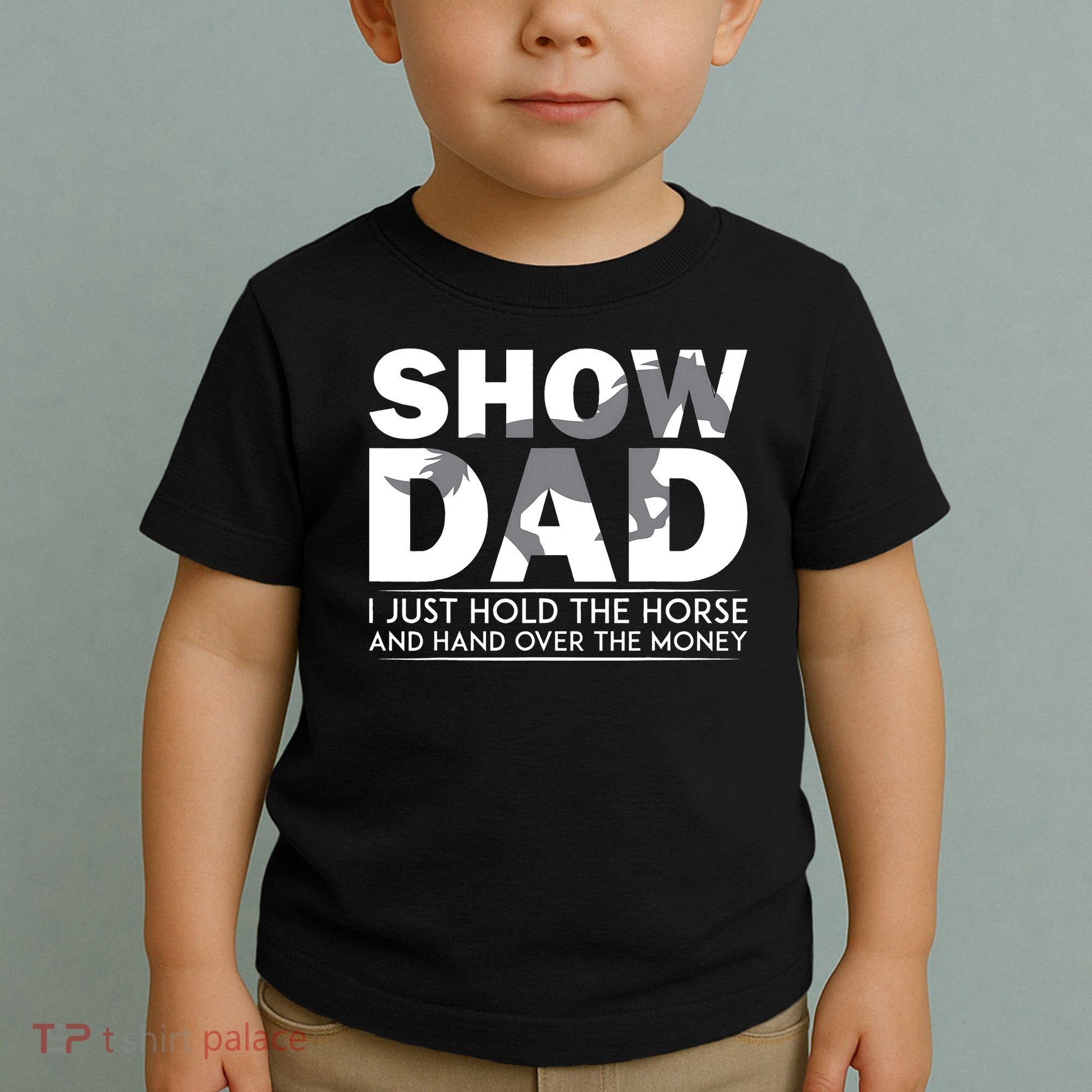 Horse Show Dad Father's Day Toddler T-Shirt