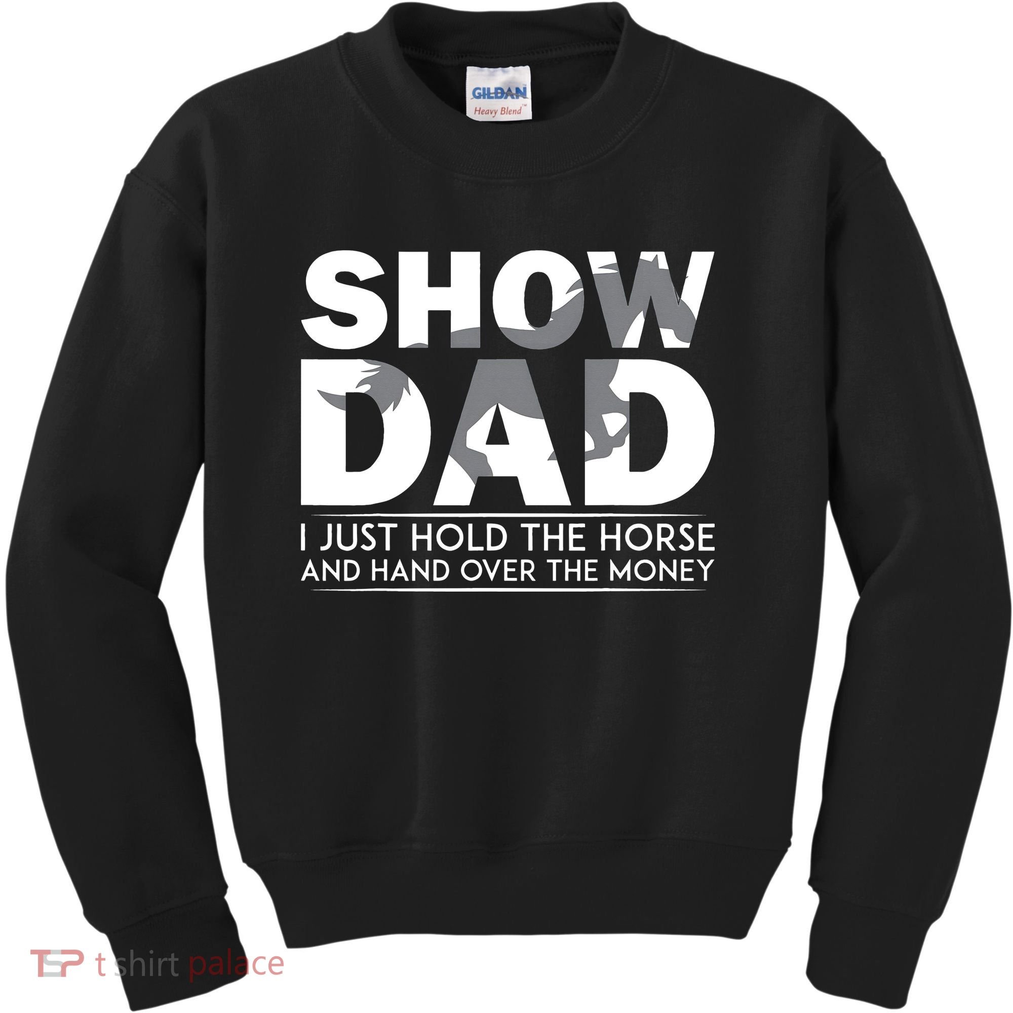 Horse Show Dad Father's Day Kids Sweatshirt