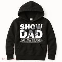 Horse Show Dad Father's Day Kids Hoodie thumb 0