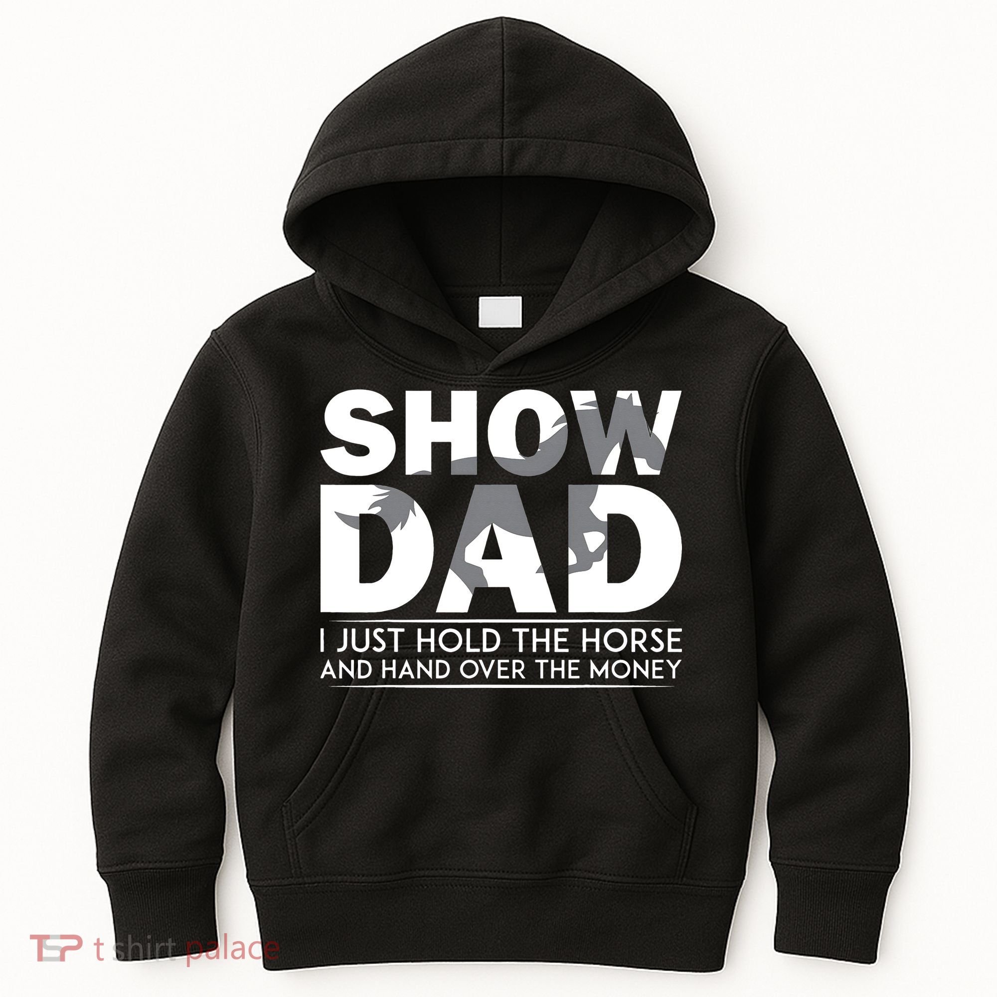Horse Show Dad Father's Day Kids Hoodie