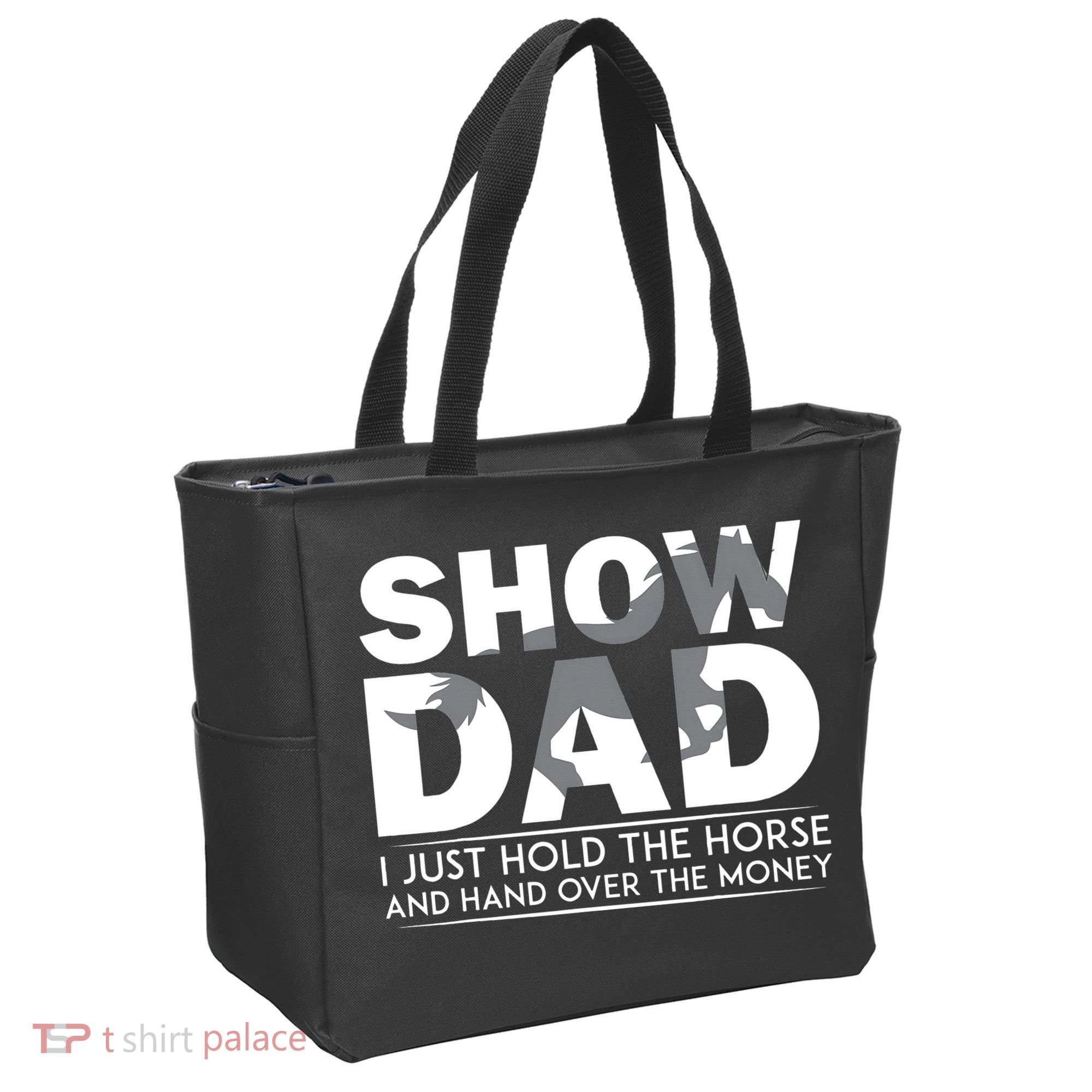 Horse Show Dad Father's Day Tote Bag