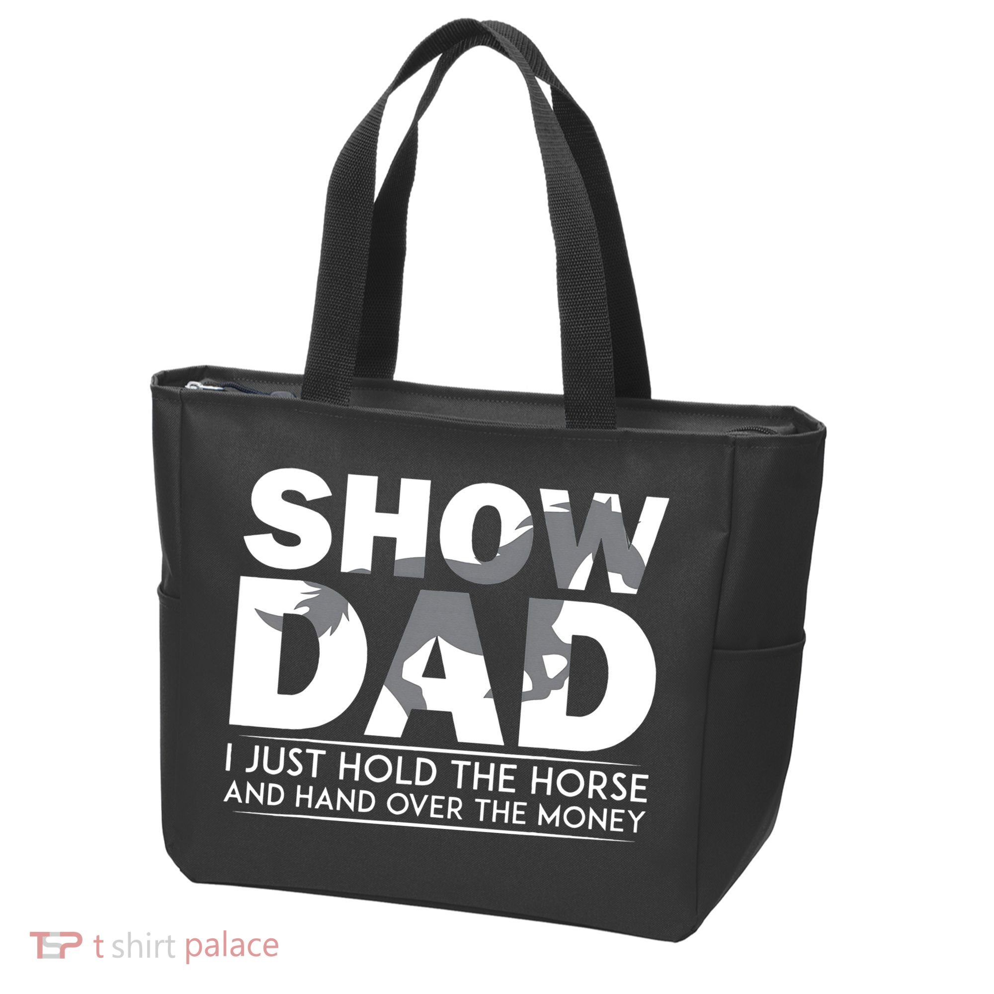 Horse Show Dad Father's Day Tote Bag
