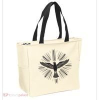 Holy Spirit Dove Praise Jesus Pentecost Tote Bag thumb 2