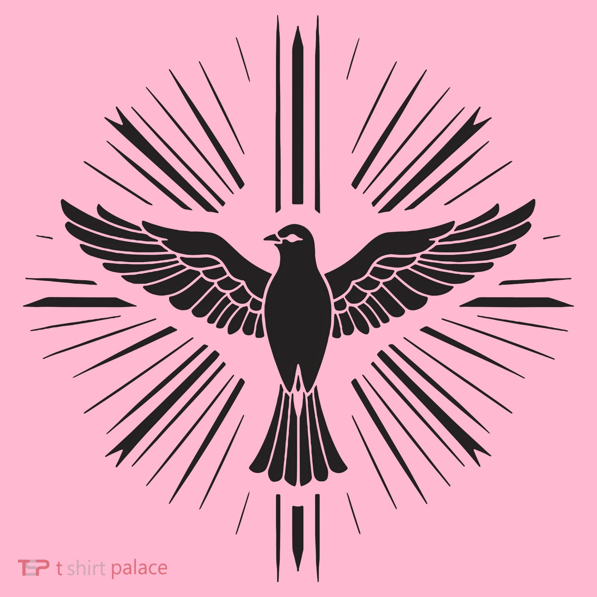 Holy Spirit Dove Praise Jesus Pentecost Coaster