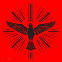 Holy Spirit Dove Praise Jesus Pentecost Santa Hat thumb 1
