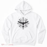 Holy Spirit Dove Praise Jesus Pentecost Hoodie thumb 0