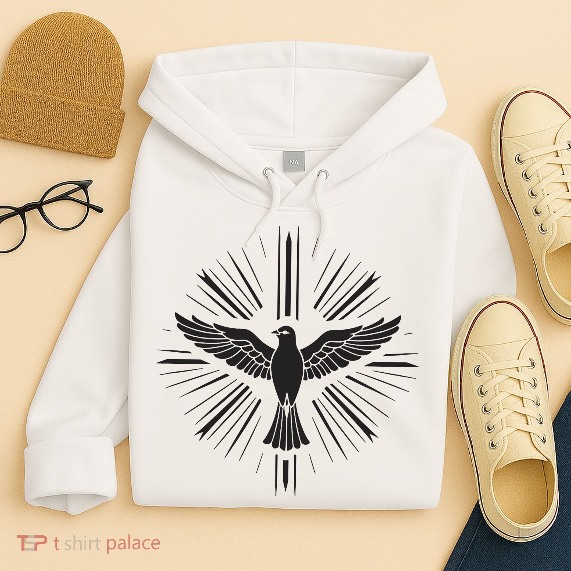Holy Spirit Dove Praise Jesus Pentecost Hoodie