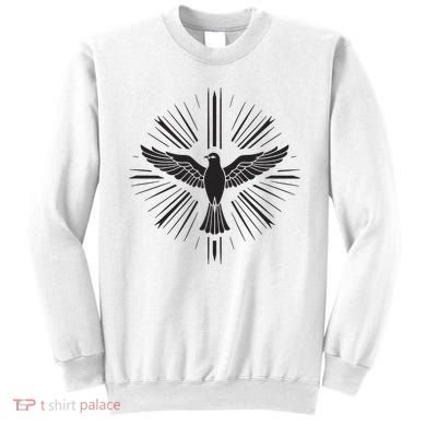 Holy Spirit Dove Praise Jesus Pentecost Sweatshirt