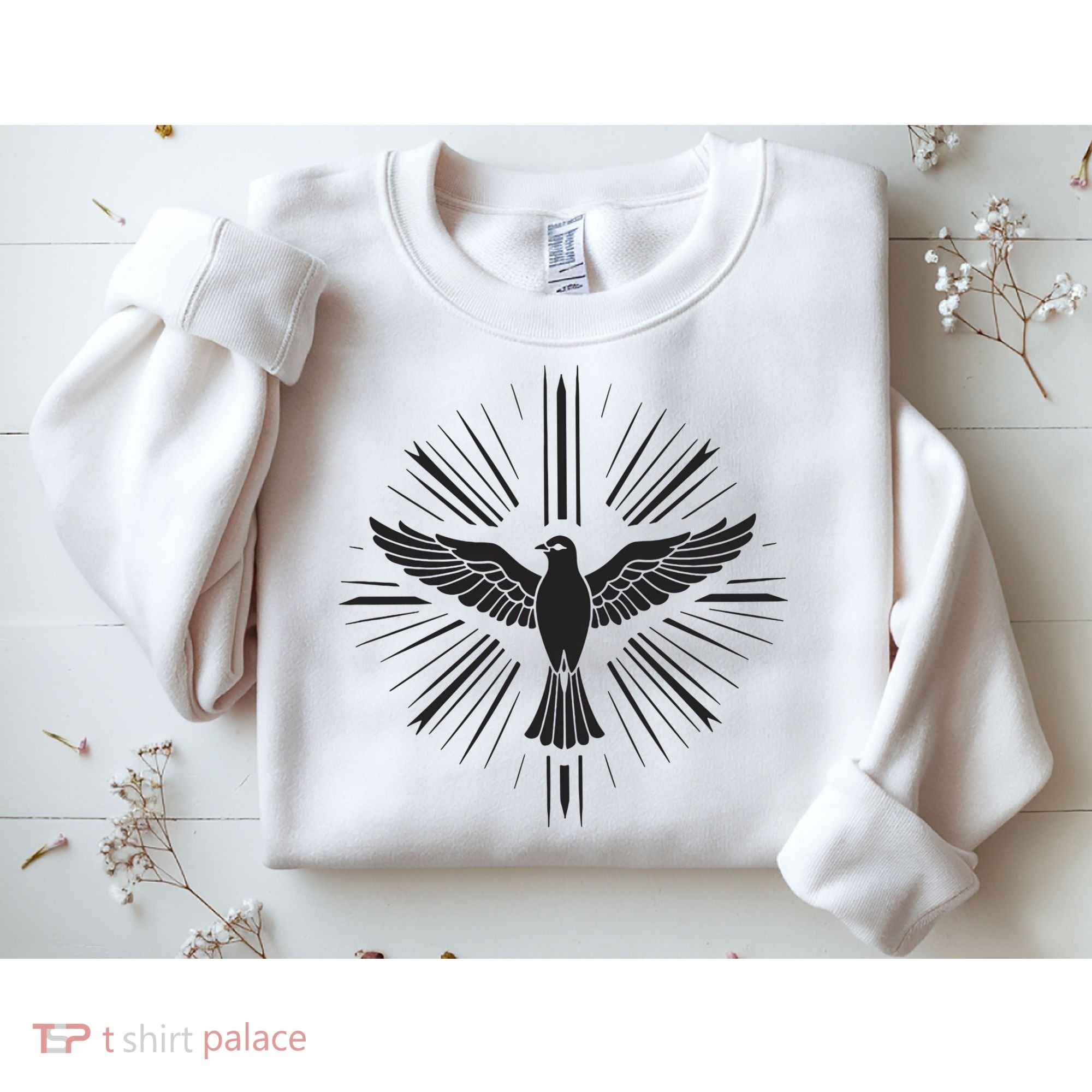 Holy Spirit Dove Praise Jesus Pentecost Sweatshirt