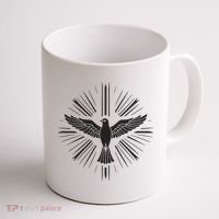 Holy Spirit Dove Praise Jesus Pentecost Coffee Mug thumb 1