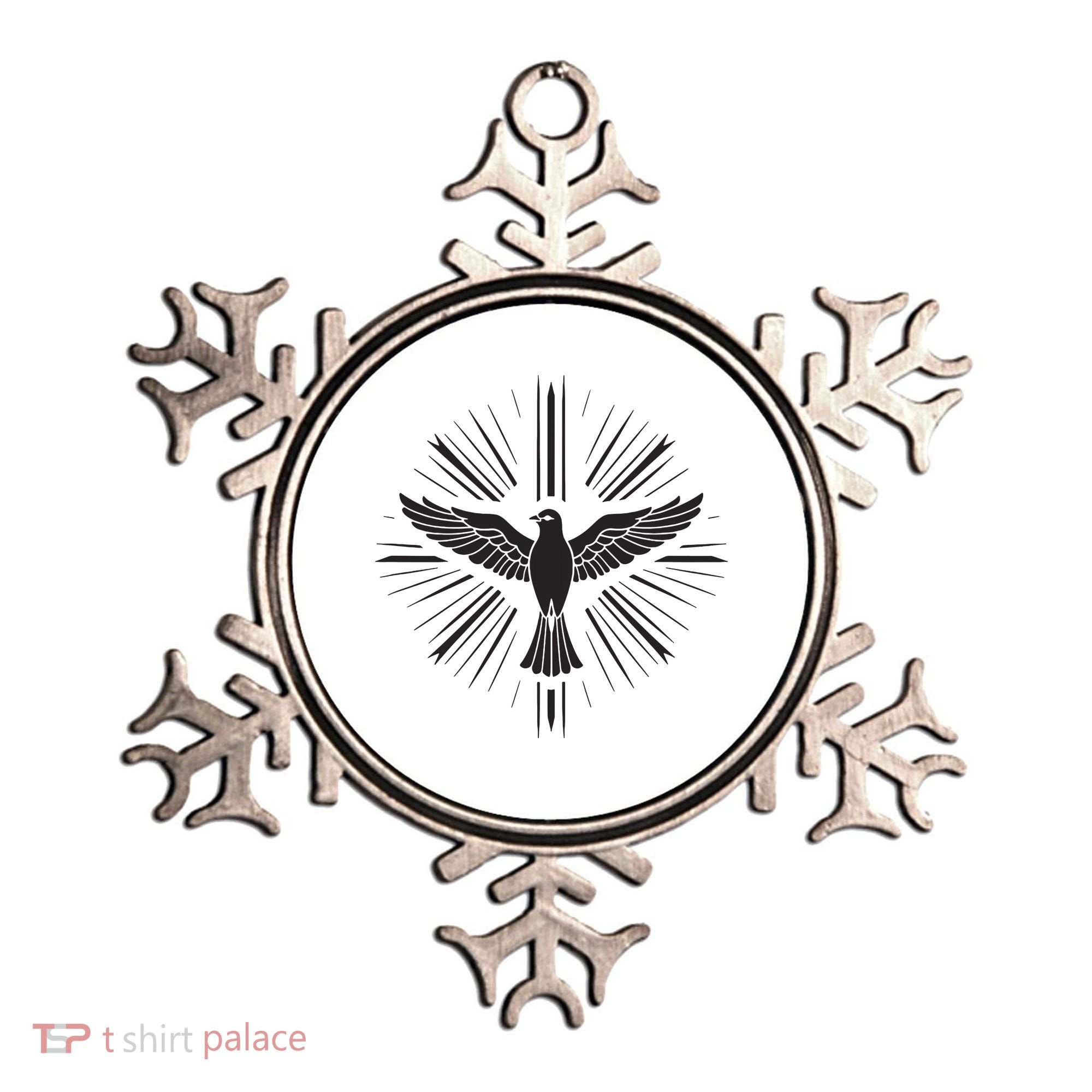 Holy Spirit Dove Praise Jesus Pentecost Ornament