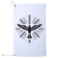 Holy Spirit Dove Praise Jesus Pentecost Golf Towel thumb 0