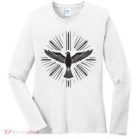 Holy Spirit Dove Praise Jesus Pentecost Women's Long Sleeve Shirt thumb 0
