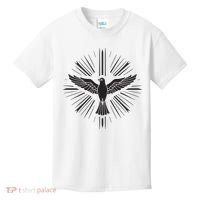 Holy Spirit Dove Praise Jesus Pentecost Kids T-Shirt thumb 0