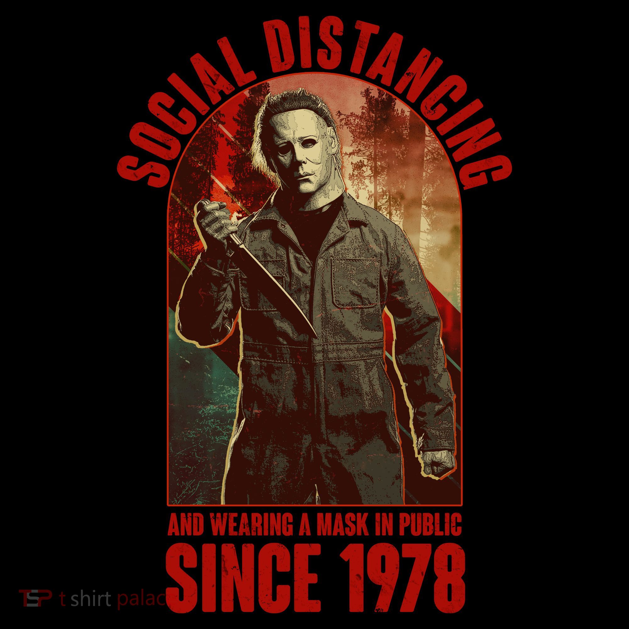 Halloween Social Distancing And Wearing A Mask Since 1978 Coffee Mug
