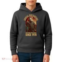 Halloween Social Distancing And Wearing A Mask Since 1978 Kids Hoodie thumb 4