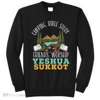 Happy Sukkot Day Lulav Palm Tree Israelite Jewish Sweatshirt thumb 0