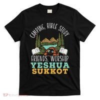 Happy Sukkot Day Lulav Palm Tree Israelite Jewish T-Shirt thumb 0
