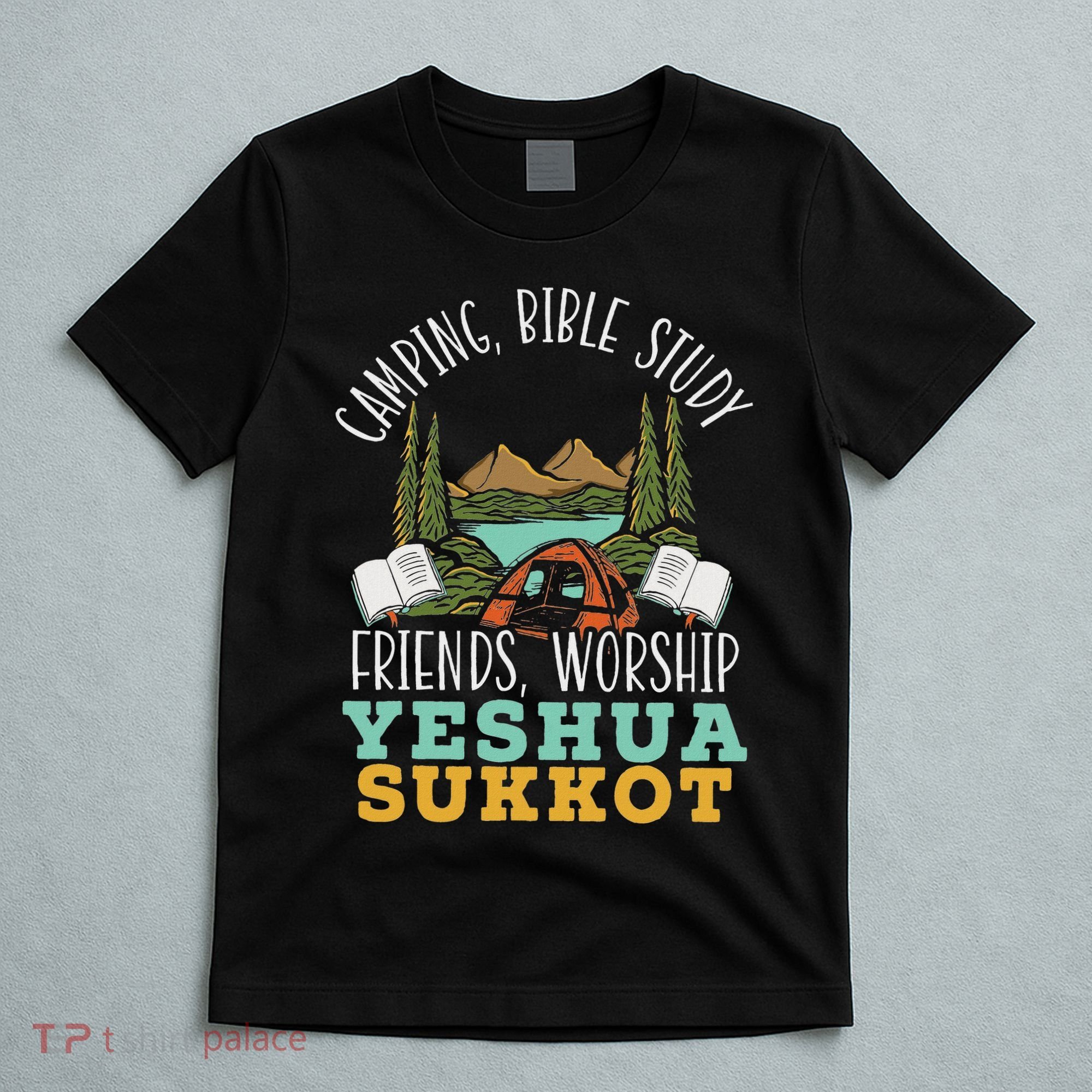 Happy Sukkot Day Lulav Palm Tree Israelite Jewish T-Shirt