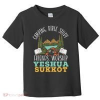 Happy Sukkot Day Lulav Palm Tree Israelite Jewish Toddler T-Shirt thumb 0